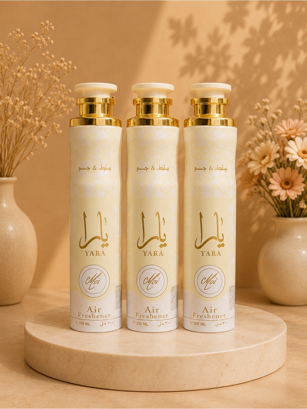Yara Air Freshener Spray - Soft Cream & Gold